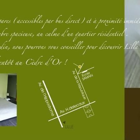 Au Cedre D'Or B&B Lambersart Εξωτερικό φωτογραφία